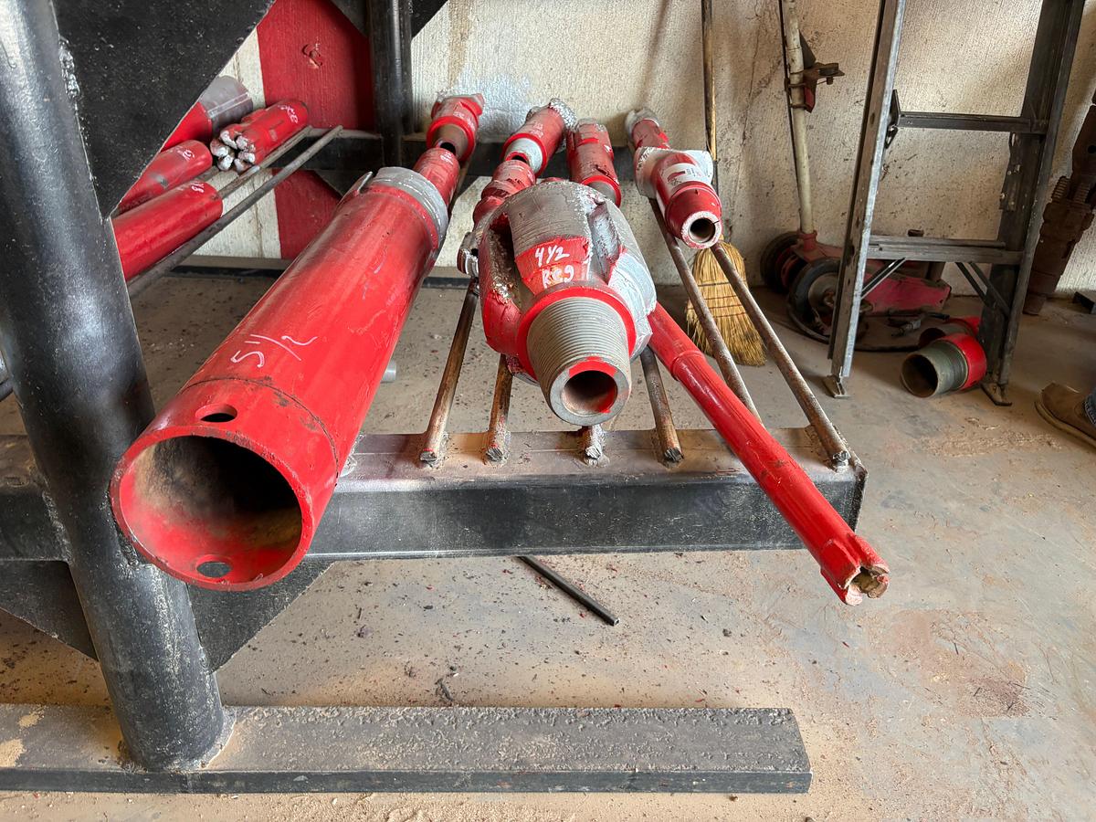 Used (10x$) assorted concave, flat top, & bladed mills