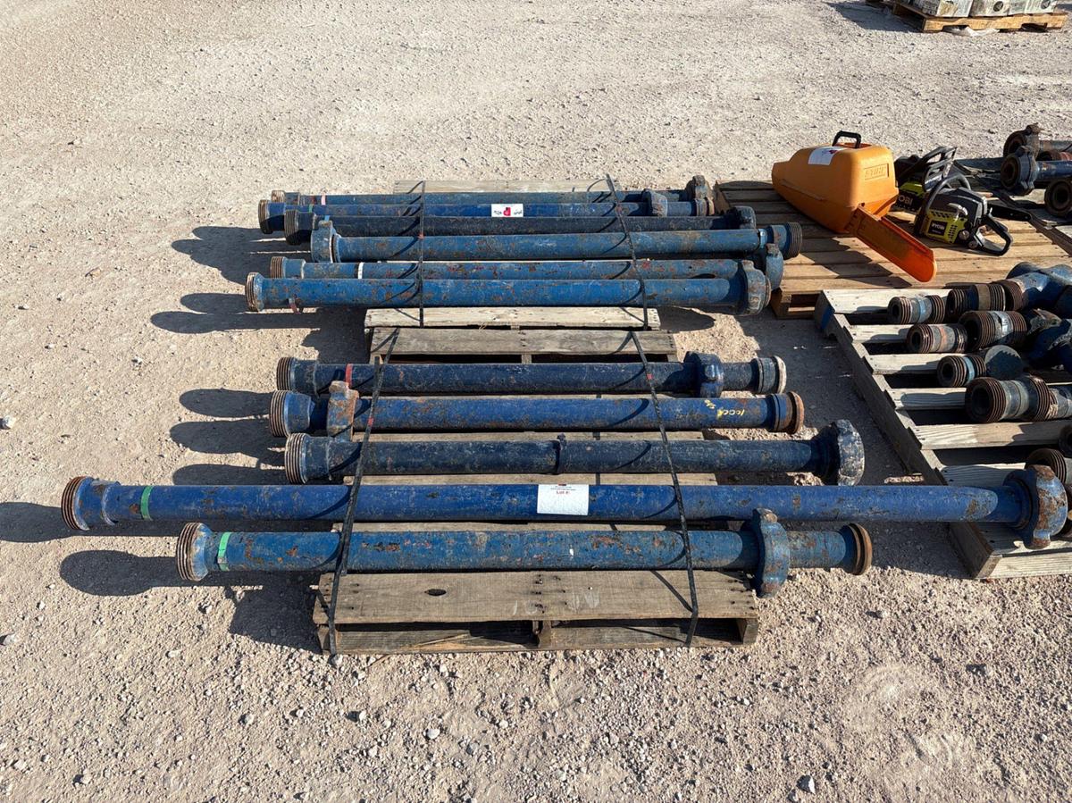 Used (11x$) assorted length  3” 1502 pup jts