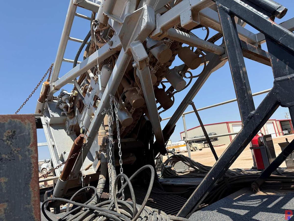 Used 2015 HYDRA RIG HR6100 15K 2-3/8" COIL TUBING TRAILER