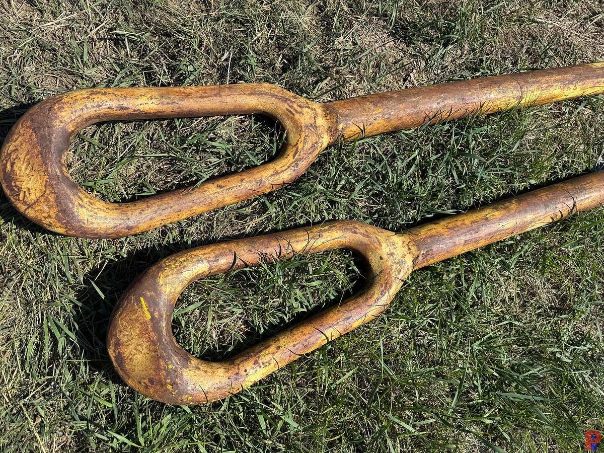 Used (2) 1-3/4” X 72” ELEVATOR LINKS