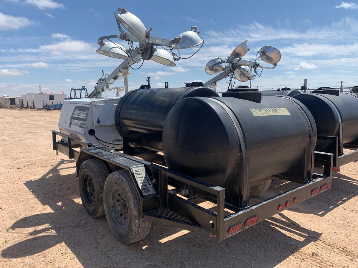 Used Allmand MAXI-LITE SHO-HD 20kw Light Tower Combo Trailer