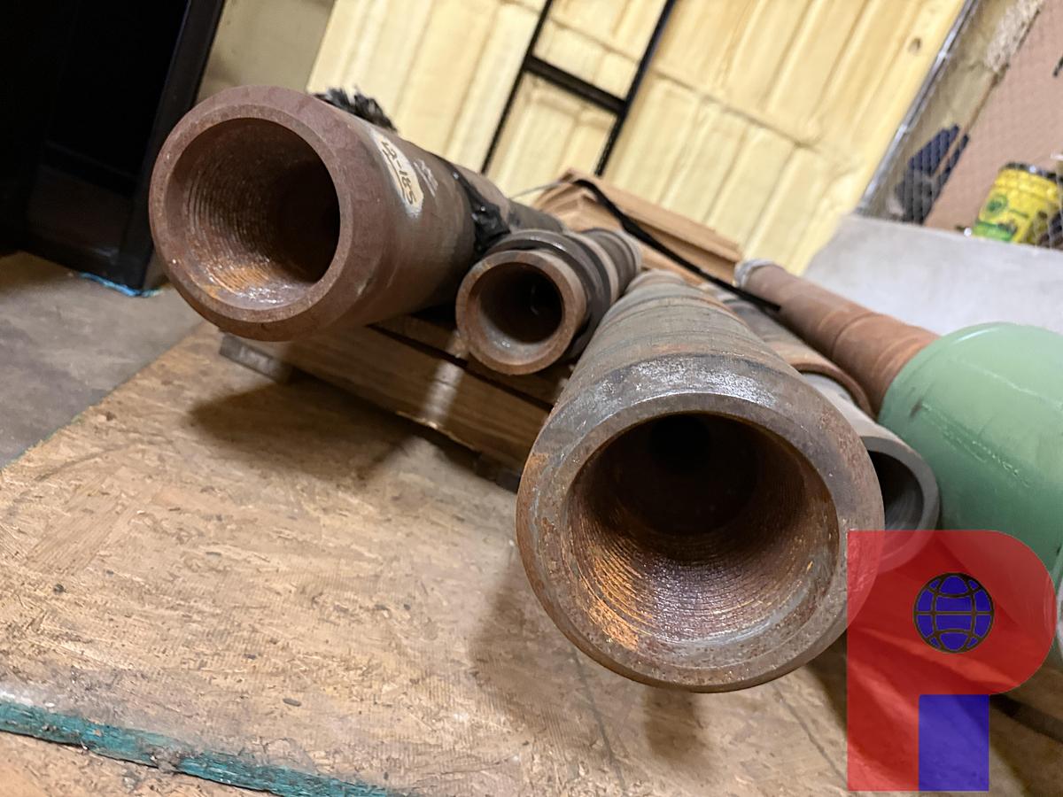 Used PALLET OF CASING FLOATS, (2) SUBS W/ CASING FLOATS, & (9) BLADED MILLS, (1) 4-1/2” DRILL BIT