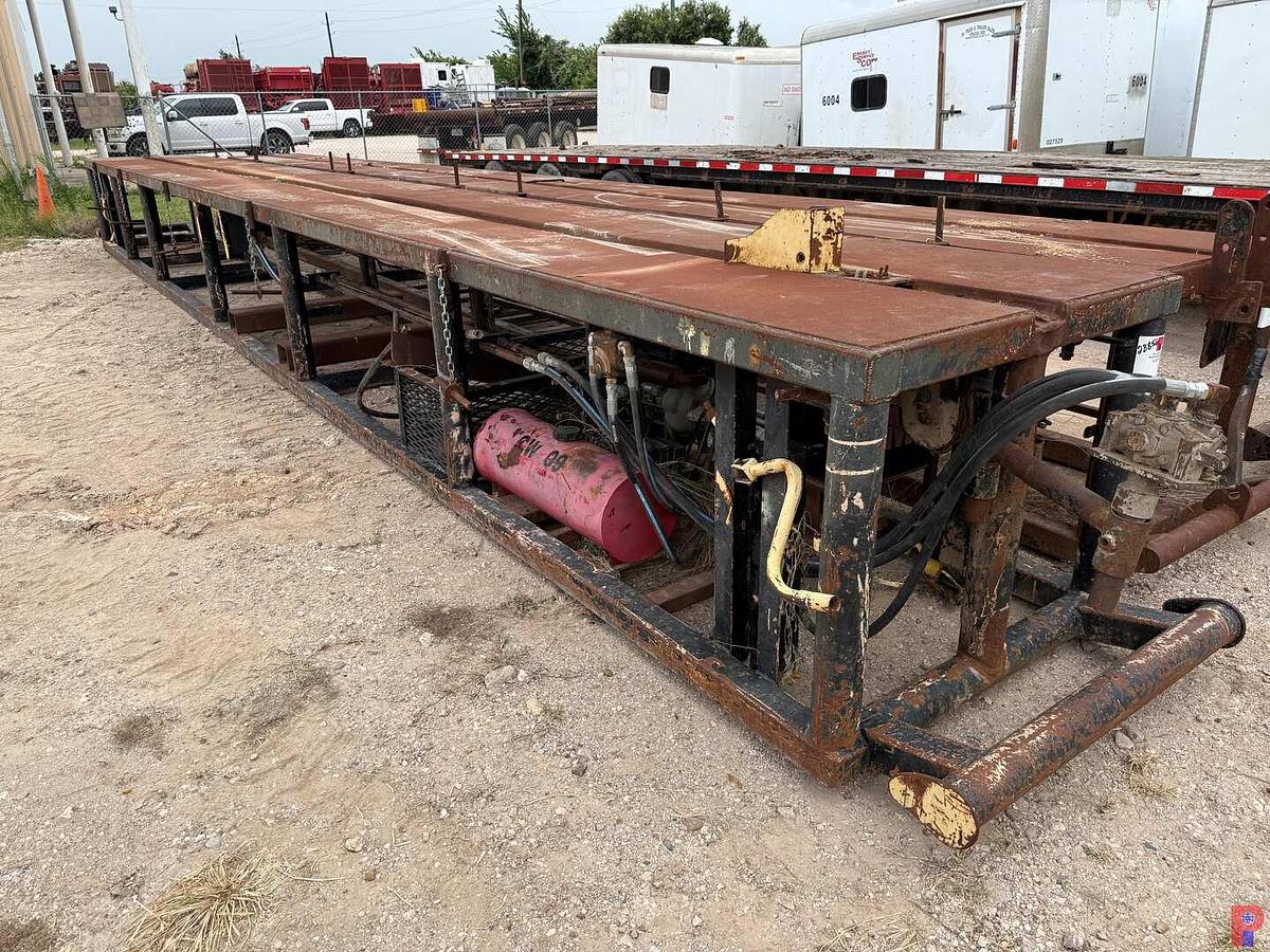 Used 40’L X 50”W X 45”H DIESEL POWERED HYDRAULIC CATWALK SKIDDED