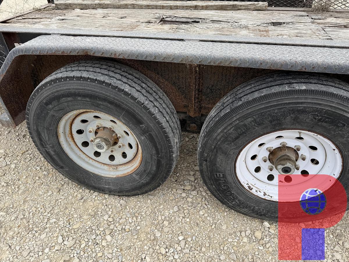 Used 2010 TRI-W 20’ T/A MONORAIL GOOSENECK TRAILER