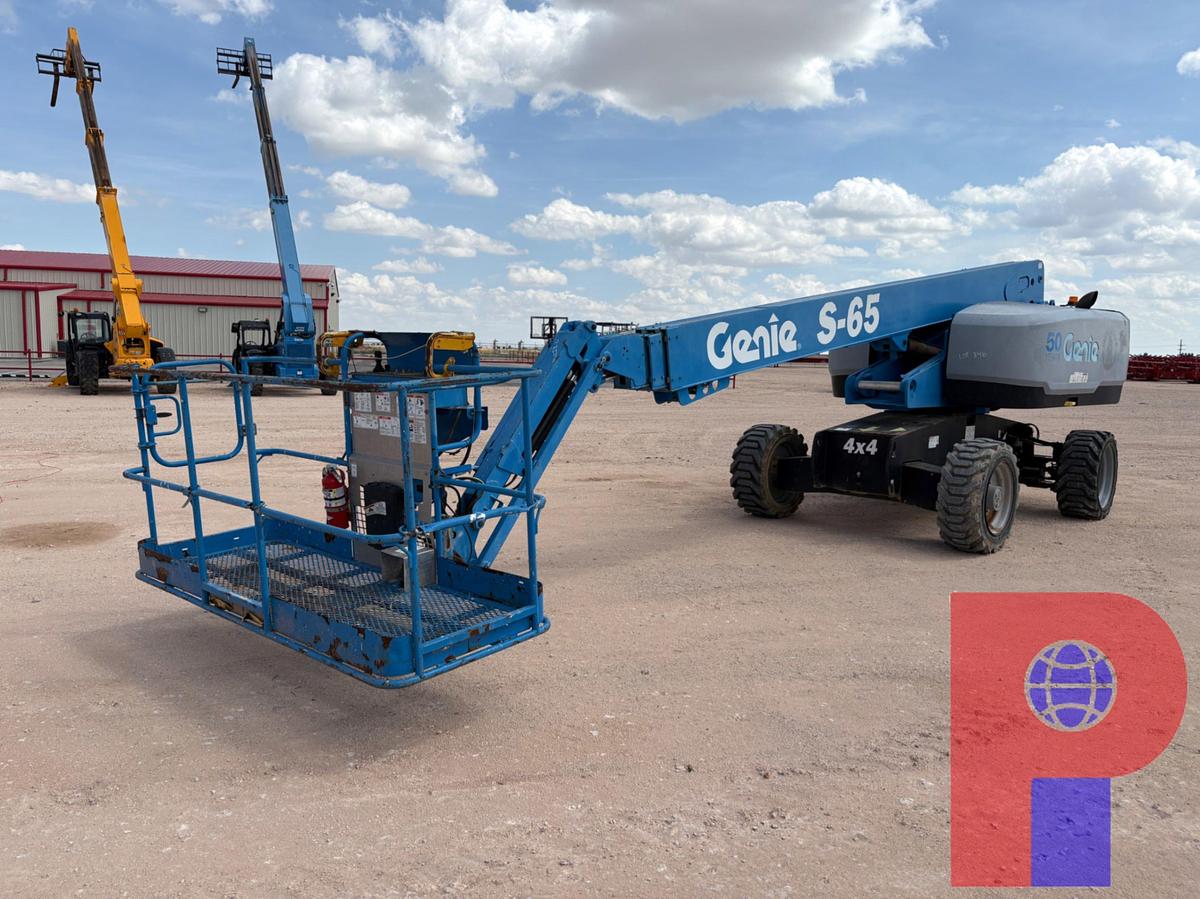 Used 2016 GENIE S-65 4X4 BOOM LIFT