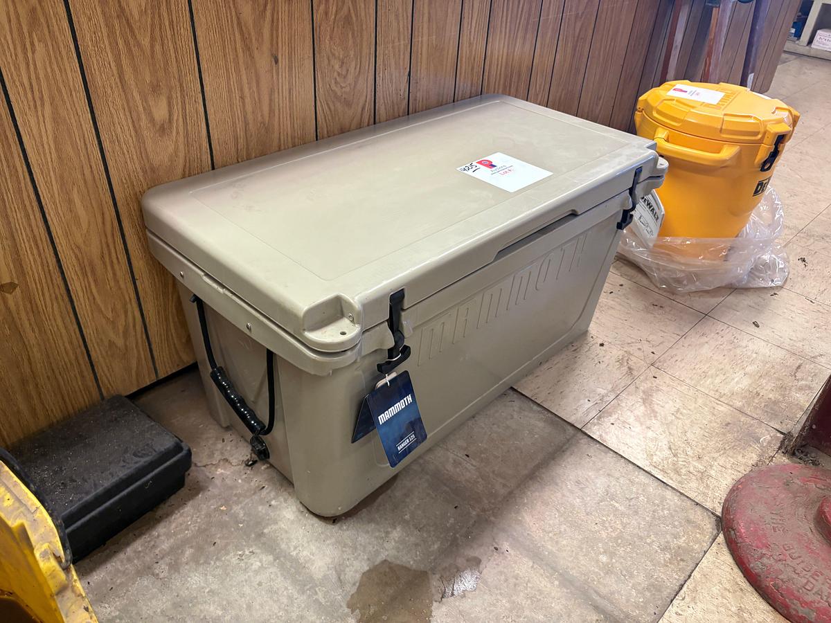 Used UNUSED Mammoth 125qt cooler