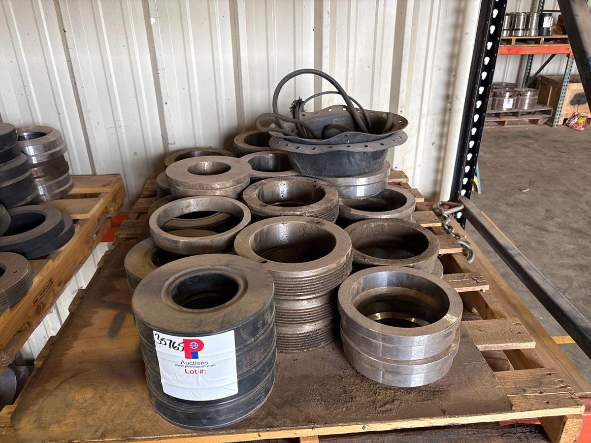 Used (2 pallets) of assorted secondary seals for tubing heads