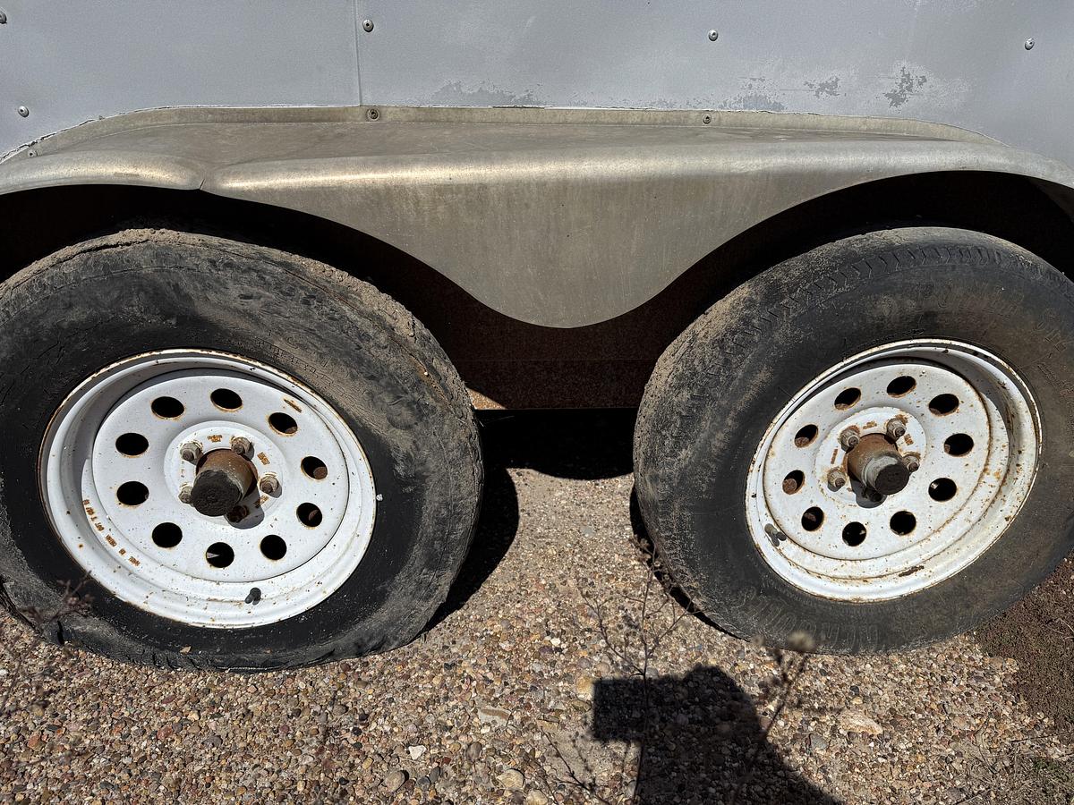 Used 12’ T/A BUMPER PULL DOGHOUSE TRAILER