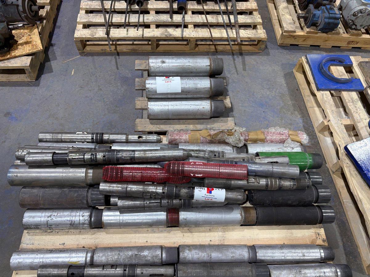 Used (17) 2.313 pump through plugs (Dart Valves) w/ (18) nipples