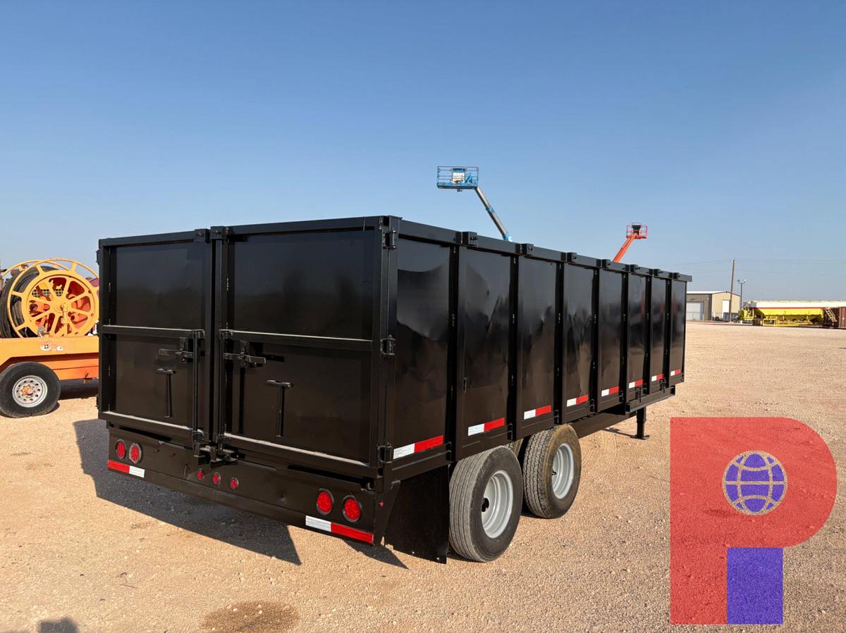 Used 2018 TEXAS PRIDE 20’ X 8’ T/A HYDRAULIC TILT BED GOOSENECK TRAILER