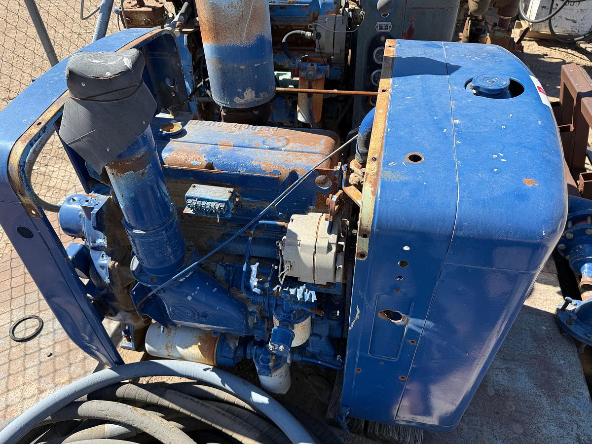 Used DETROIT DIESEL 4-53N ENGINE & RADIATOR