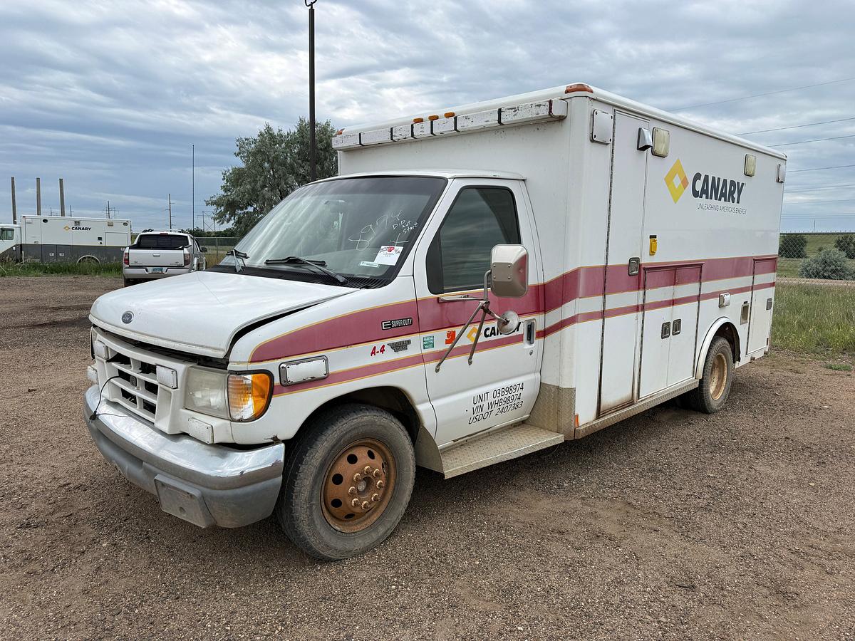 Used 1998 FORD E-SUPER DUTY WHEELED COACH AMBULANCE