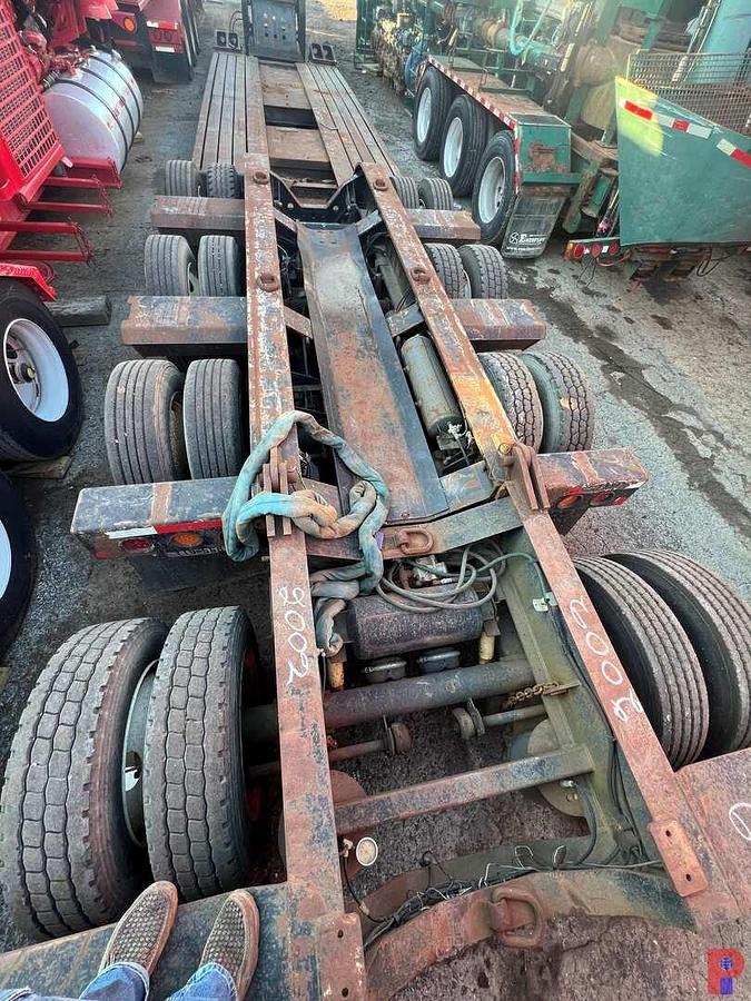 Used 2007 FONTAINE SPECIALIZED 55 TON 4 AXLE RGN LOWBOY TRAILER