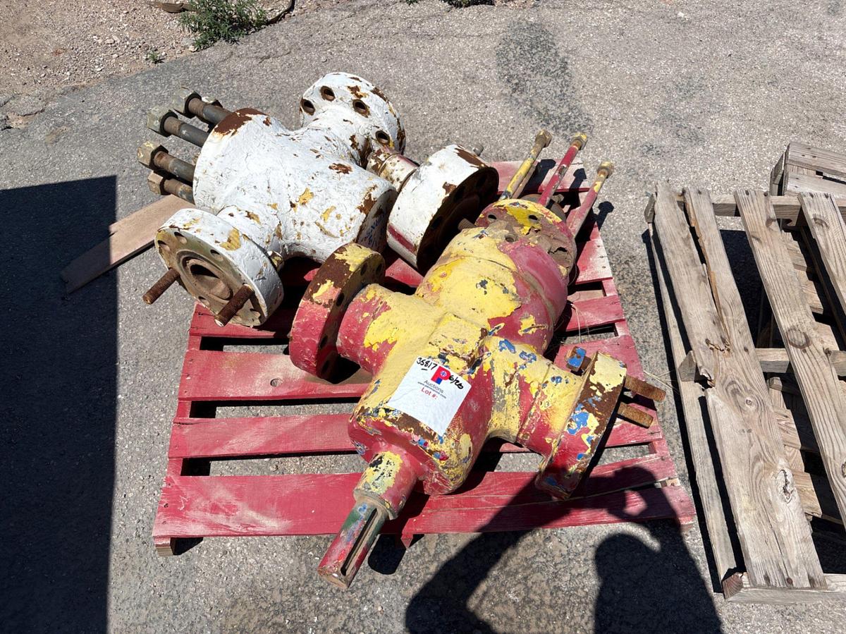 Used (2) 4-1/16” 10k gate valves