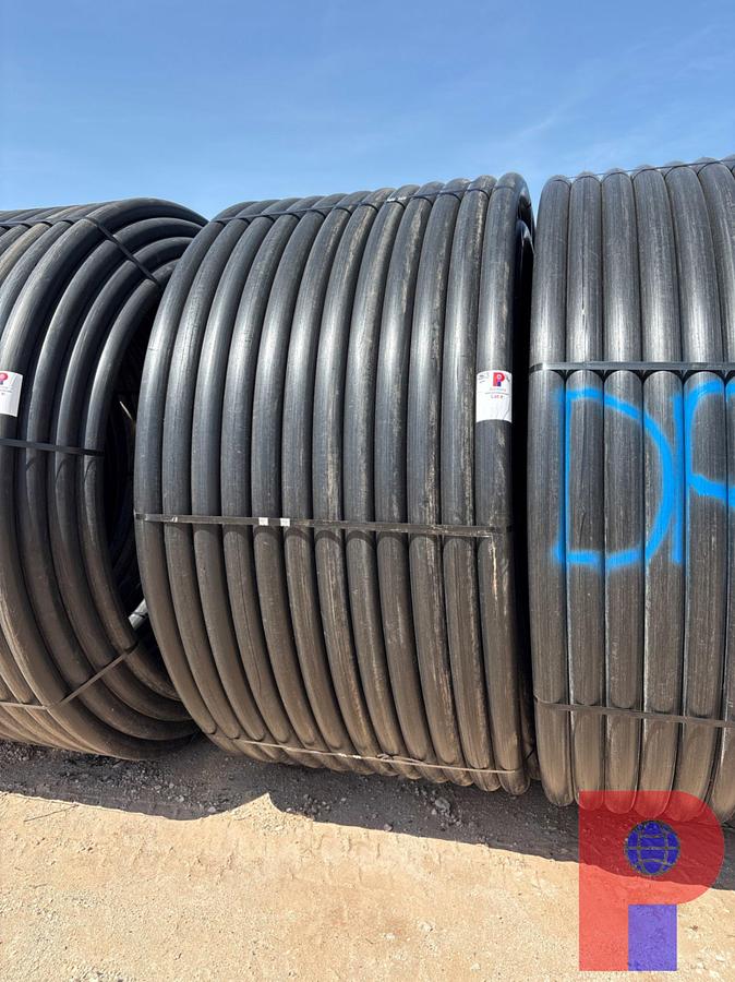 Used 1,000 FOOT ROLL OF 3" IPS SDR9 POLY PIPE