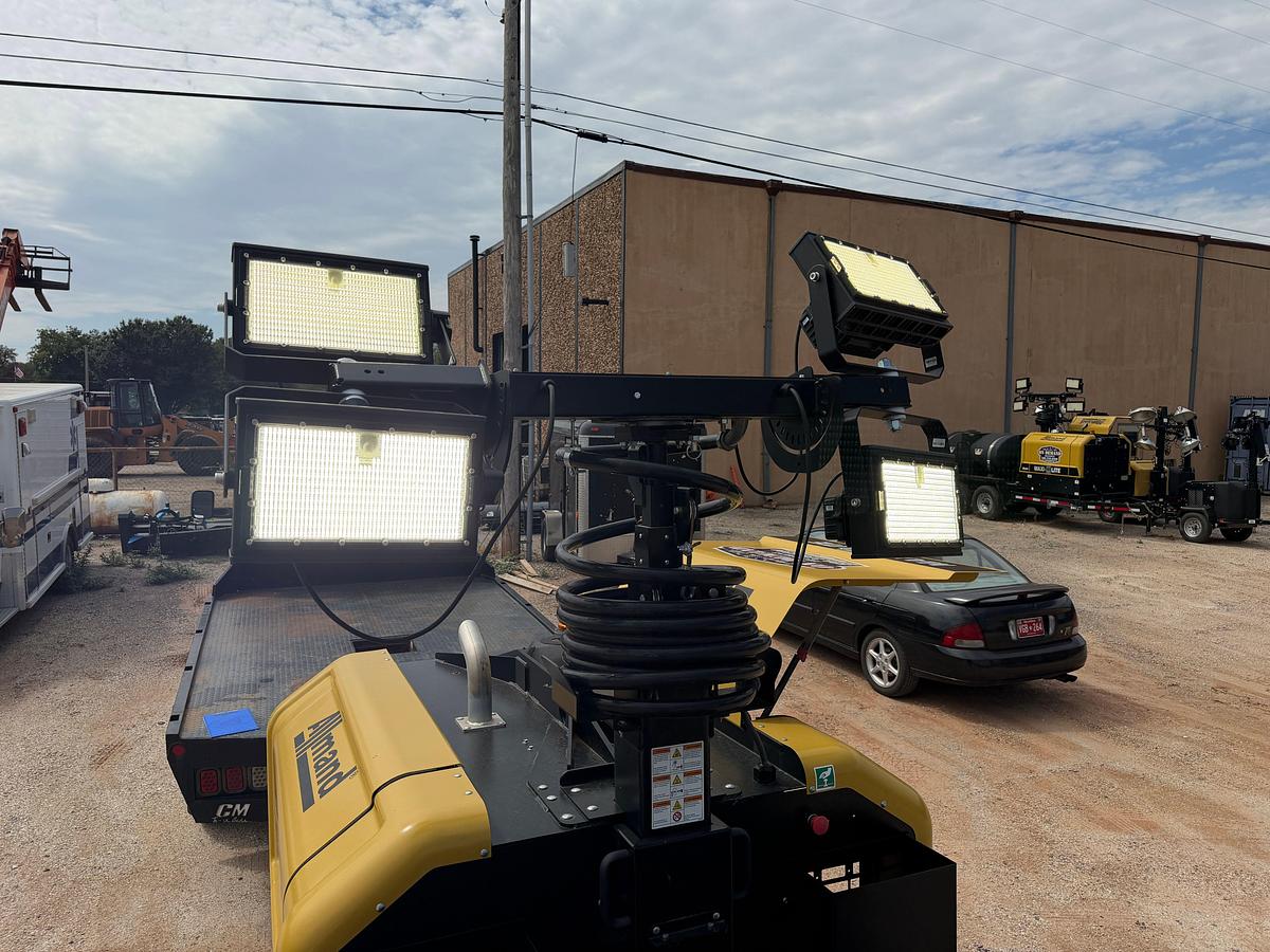 Used 2024 Allmand Maxi-Lite LED Light Tower Combo Trailer