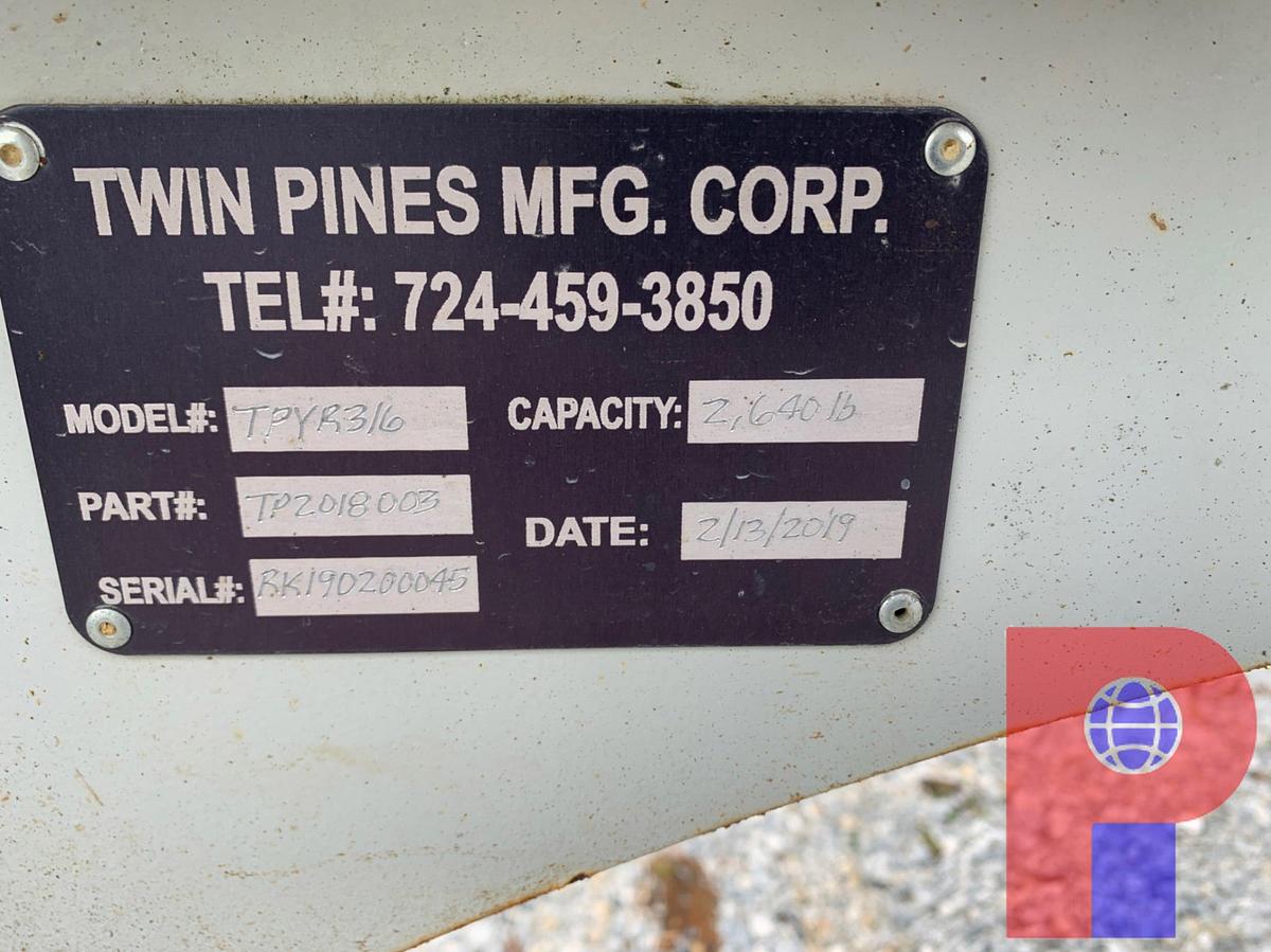 Used (2X$) 11’ X 39” TRIANGLE PIPE RACKS