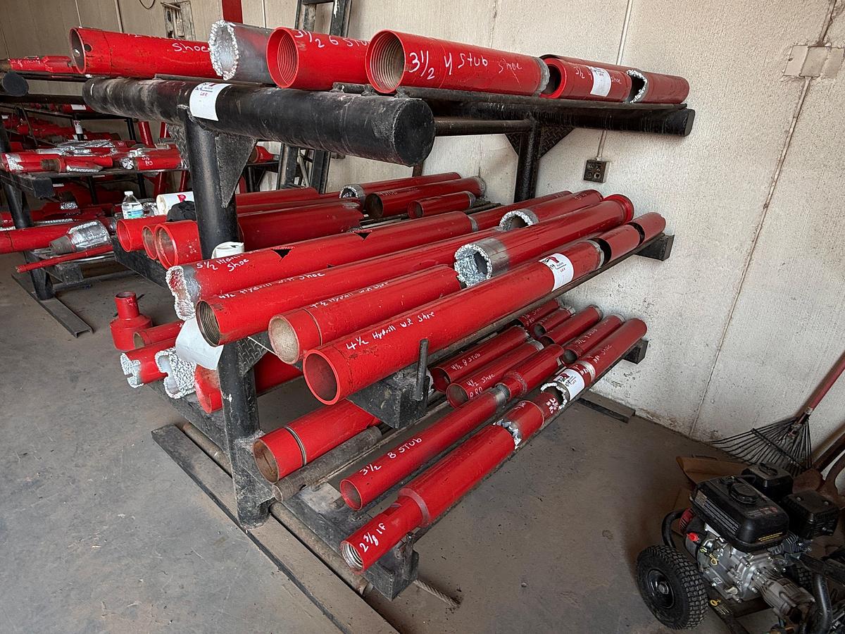 Used 6.5’L x 5.5’W X 5.3’H 3-TIER TOOL RACK