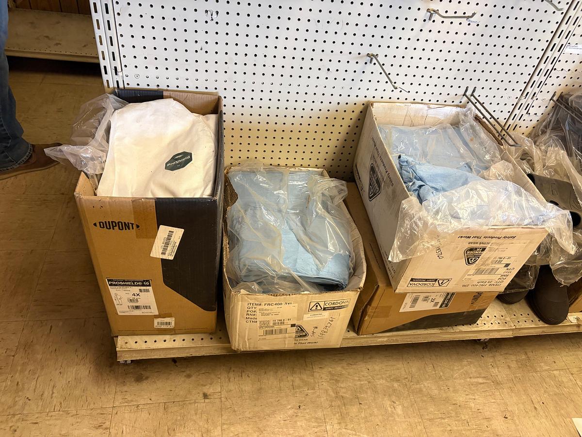 Used Lot of assorted PPE & safety equipment