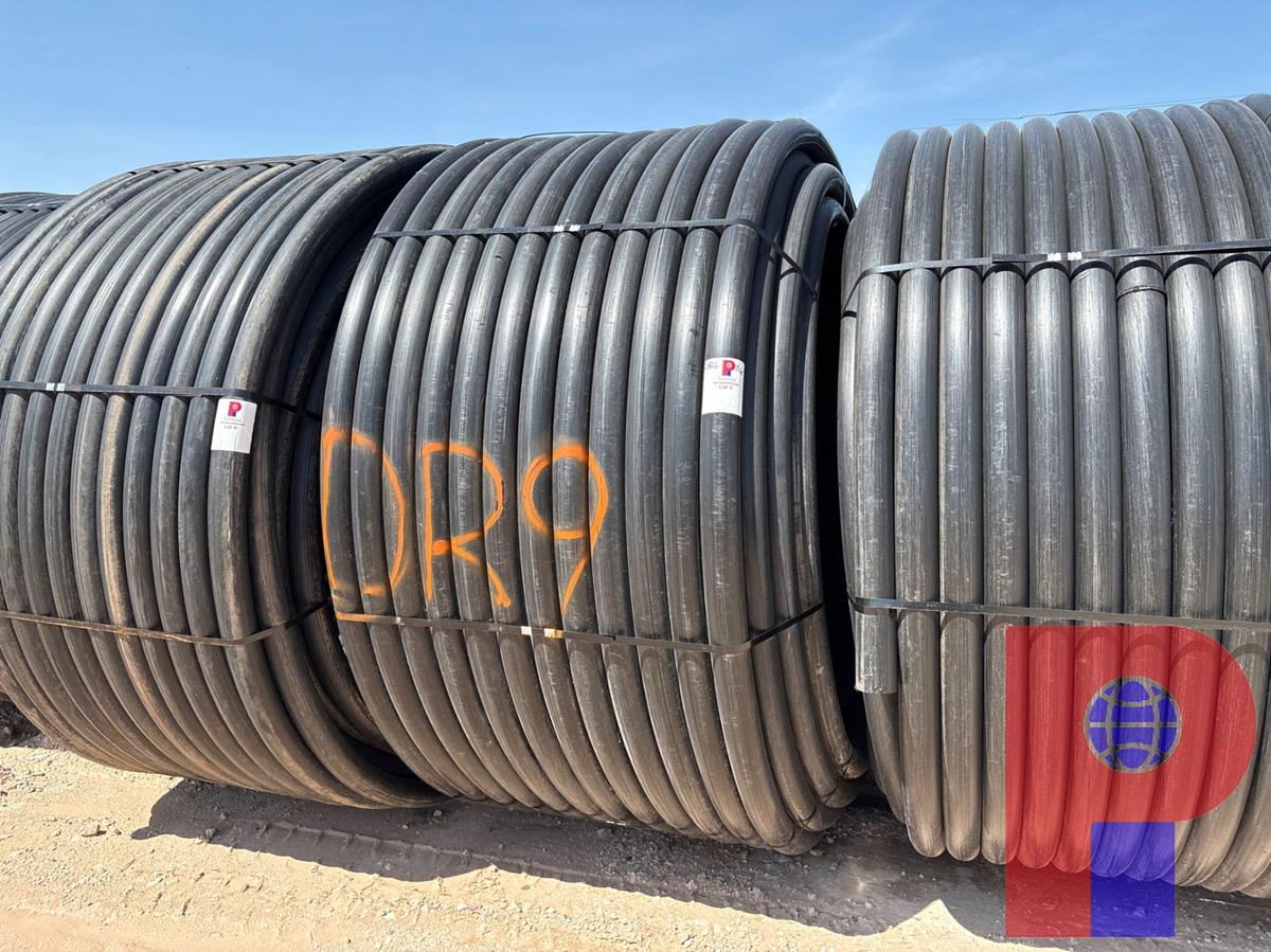 Used 1,000 FOOT ROLL OF 3" IPS SDR9 POLY PIPE