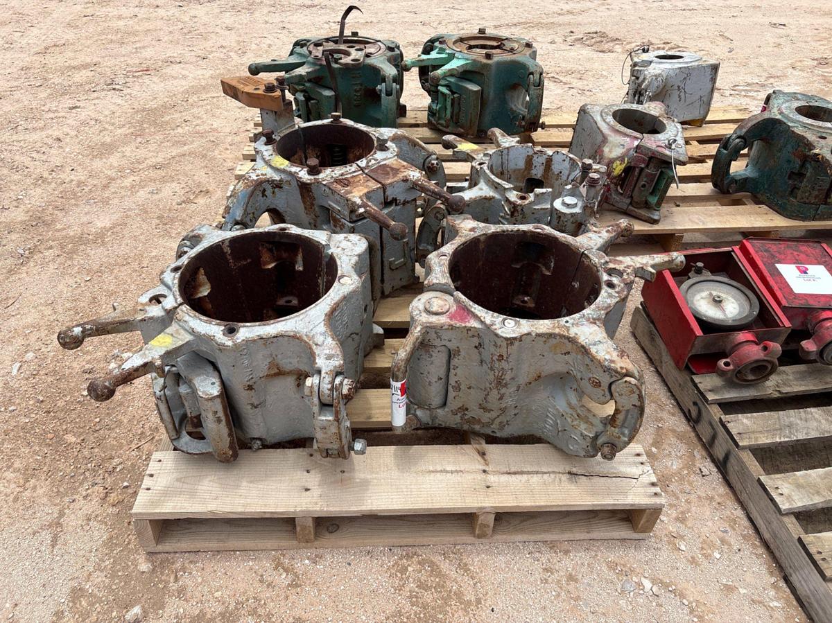 Used (4) BJ slip type elevators
