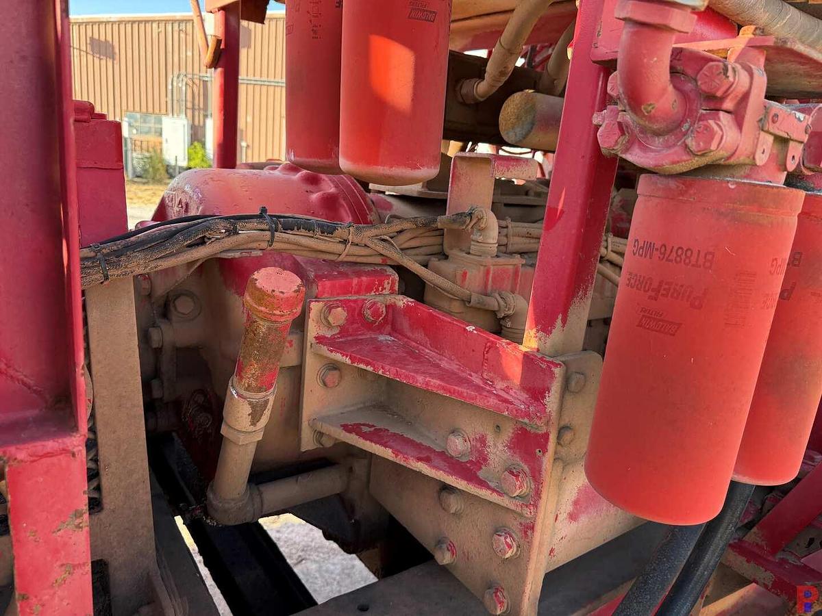 Used SPM 2,000 HP TRIPLEX ACID PUMP P/B DETROIT 16V149TTIA ON T/A TRAILER