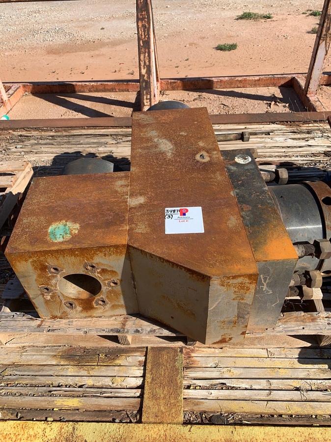 Used (3) Fluid End Modules for Triplex Pump