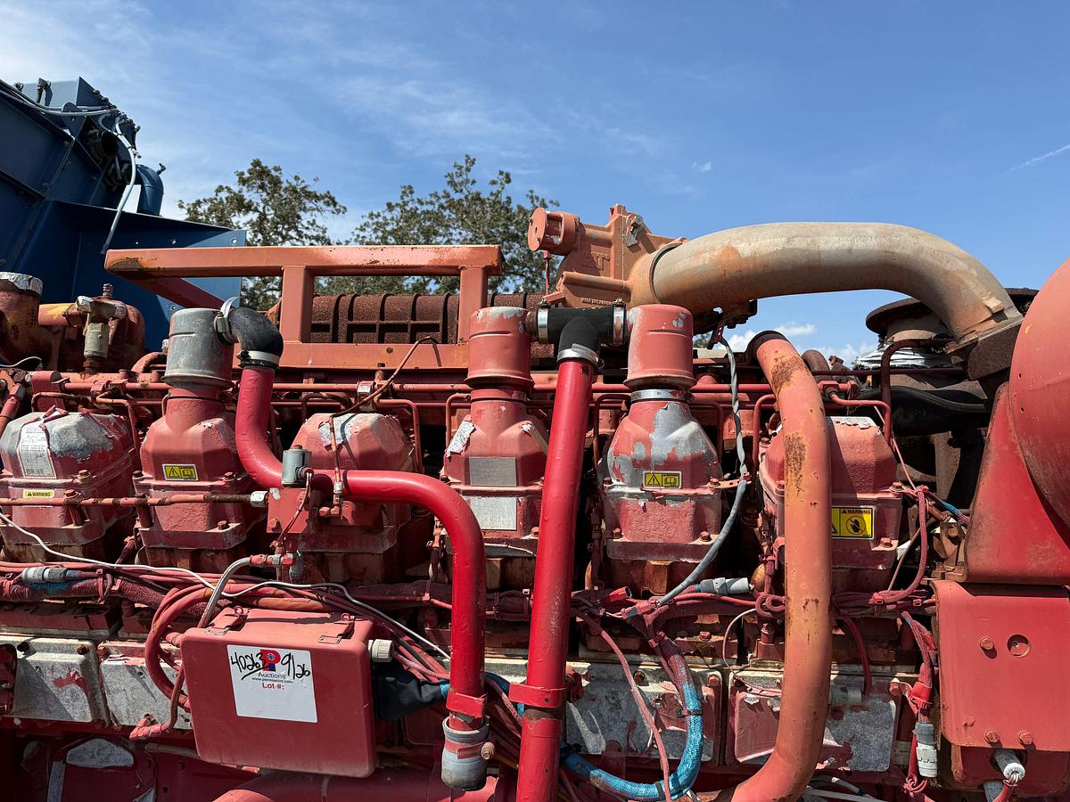 Used CATERPILLAR 3512B-DI-TA-SCAC ENGINE
