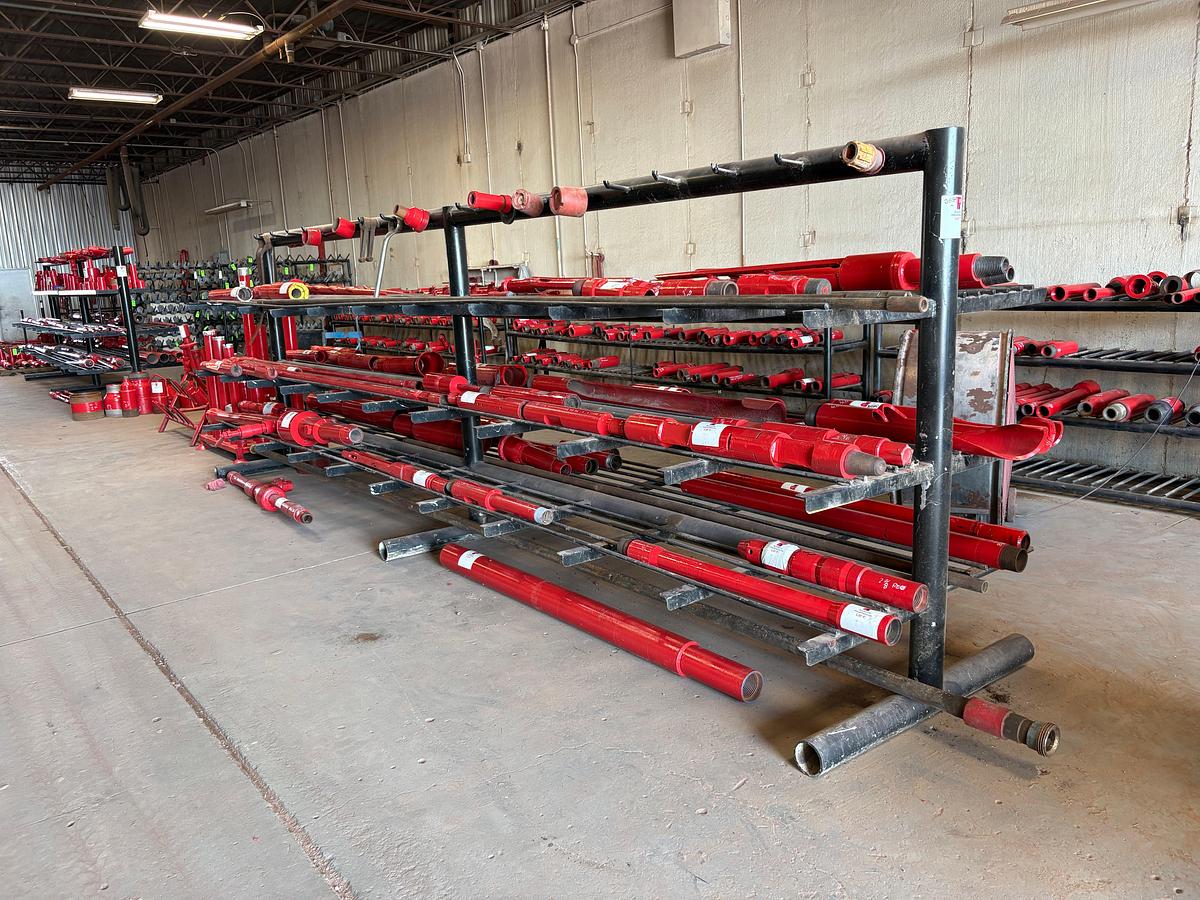 Used 20’ x 52” x 81” tool rack