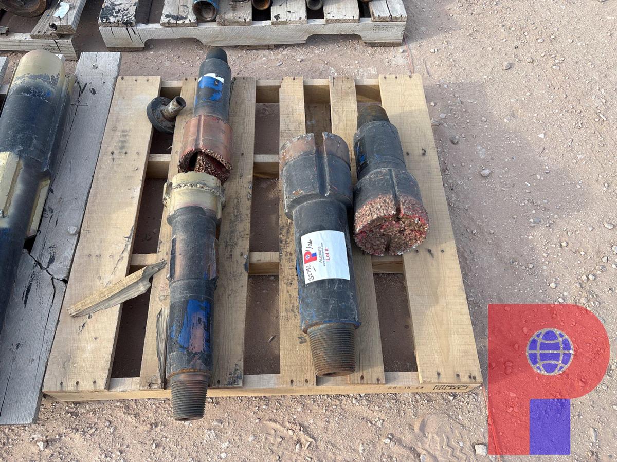 Used (4) concave & bullnose mills, 6” - 8”od