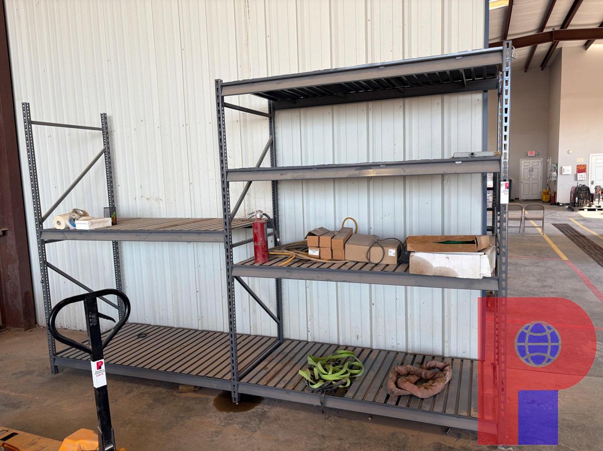 Used 12’ X 3’ X 8’ SHELVING UNIT