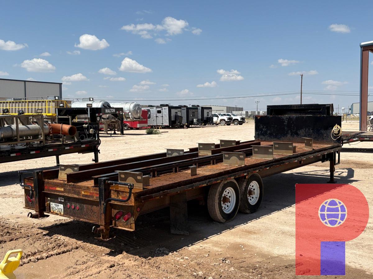 Used 2020 BIG BUBBA'S TRAILERS 24’ X 8’ T/A GOOSENECK TRAILER