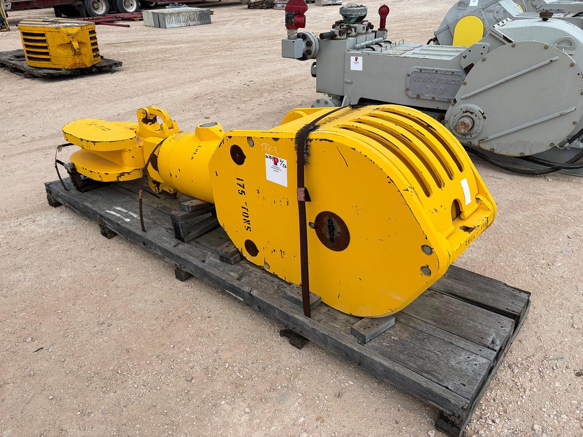 Used UNUSED AMERICAN 1-1/8" WR, 4-SHV, 175-TON BLOCK