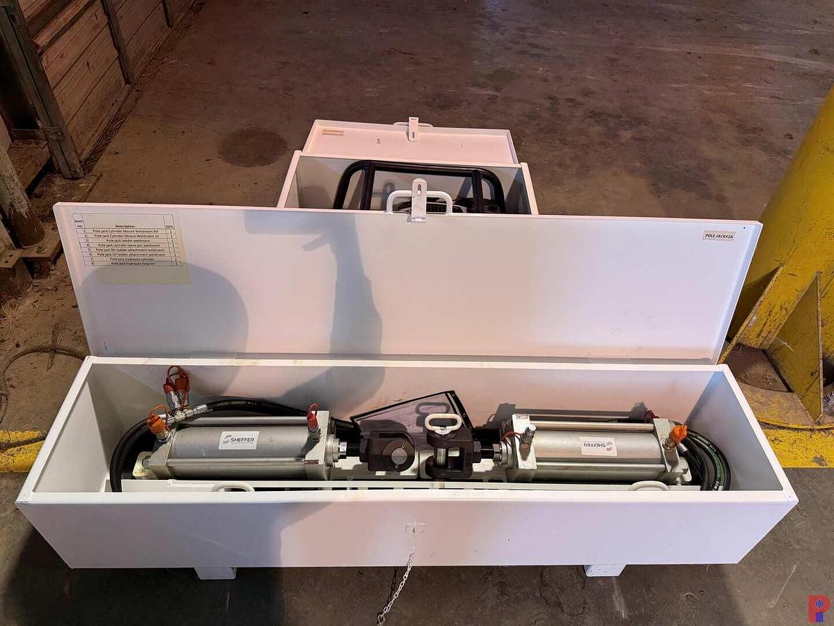 Used NEW POLE JACK ENERPAC ZG5 GAS POWERED 3K PSI HPU