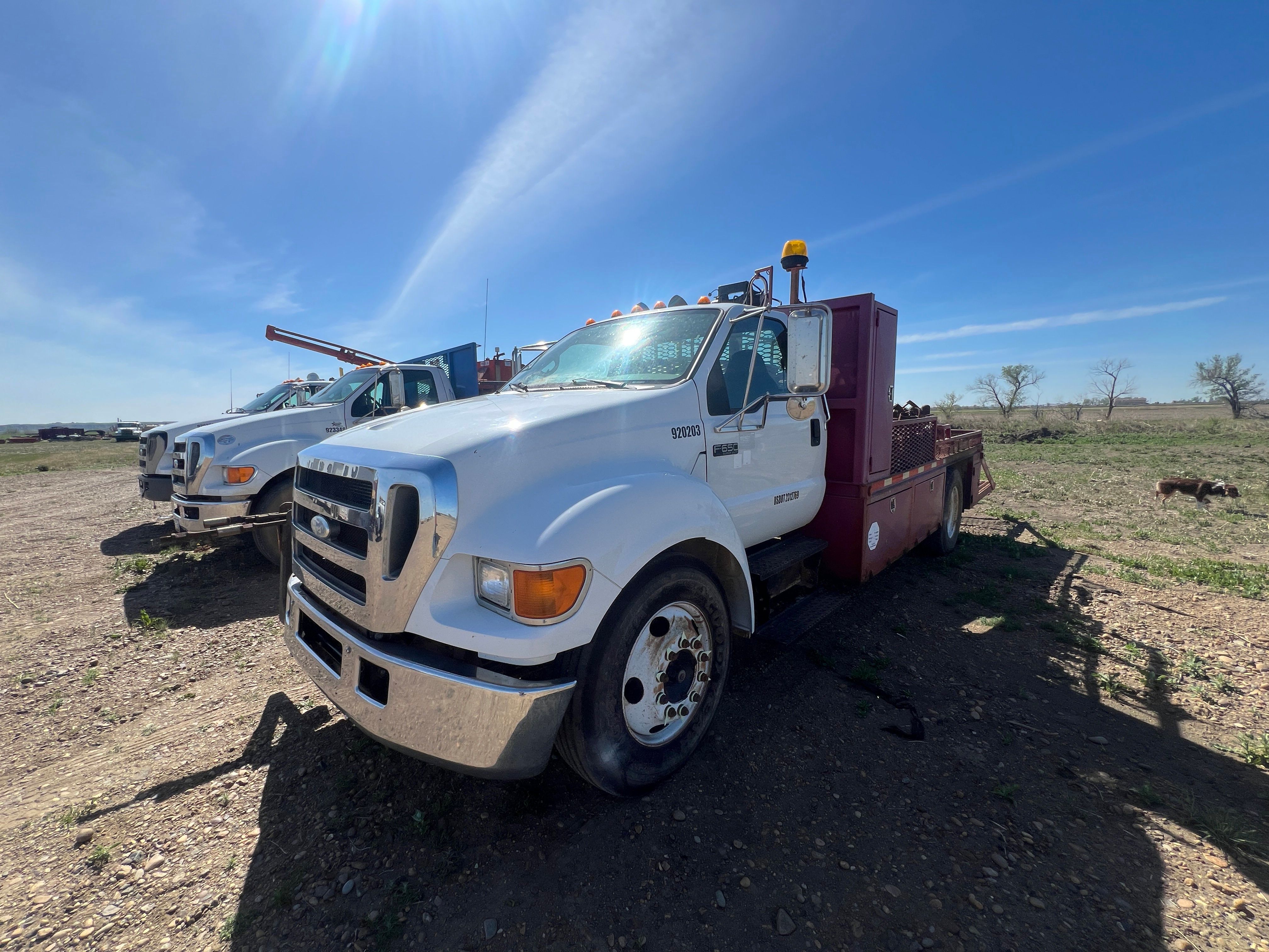 Used 2007 FORD F-650 SUPER DUTY ROUSTABOUT TRUCK