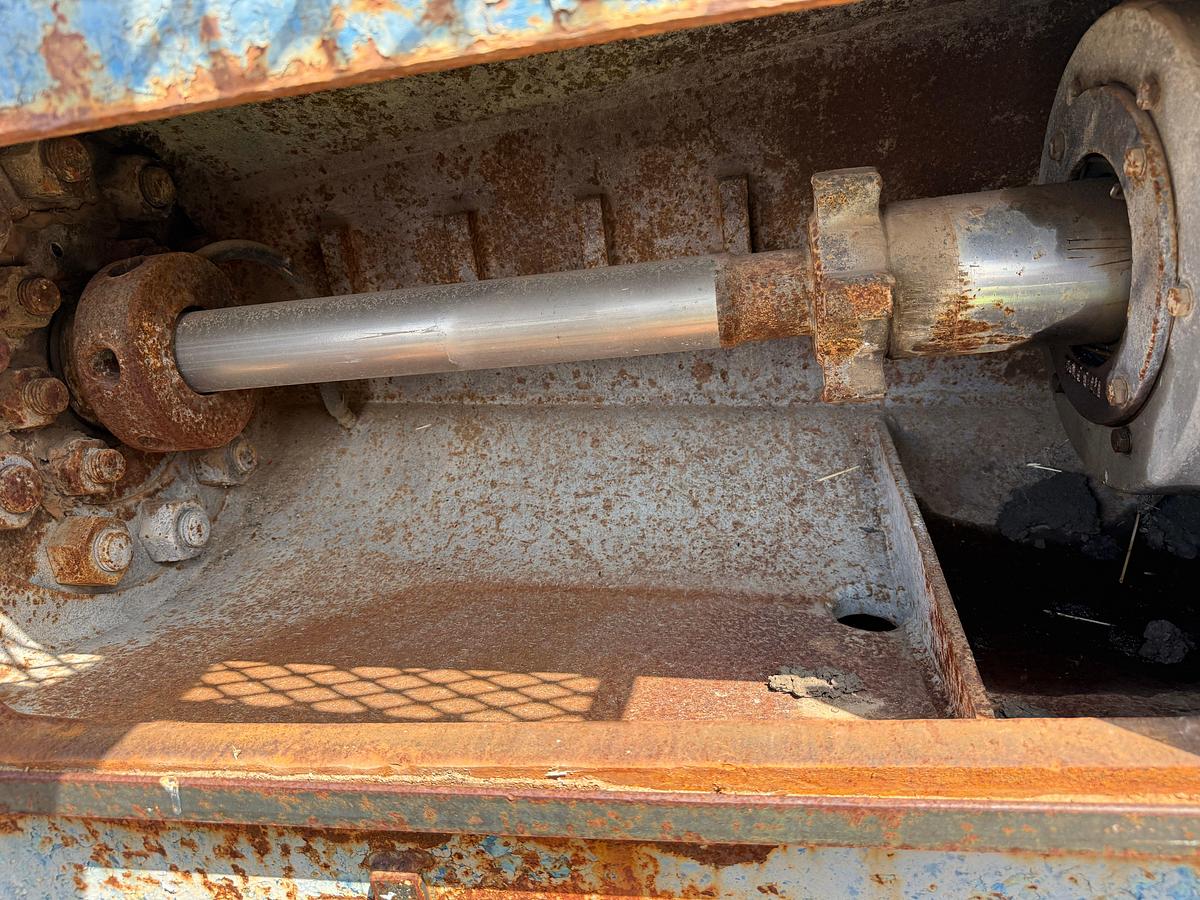 Used CONTINENTAL EMSCO DB-550 DUPLEX MUD PUMP W/ EATON 18”AIRFLEX CLUTCH, SKIDDED