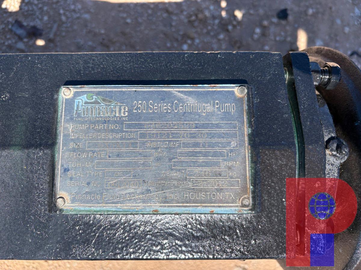 Used PINNACLE 250 SERIES 5X6X11 CENT PUMP W/ 4-STATION INTAKE & DISCHARGE MANIFOLDS