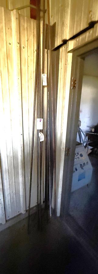 Used (6) STICKS OF 7/8”x12’ ALL THREAD SOME CUT