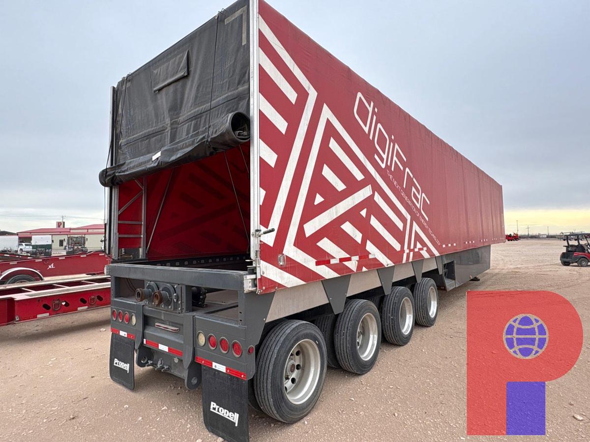 Used 2020 TRYCORP 53’ X 9’ 4-AXLE DIGIFRAC TRAILER