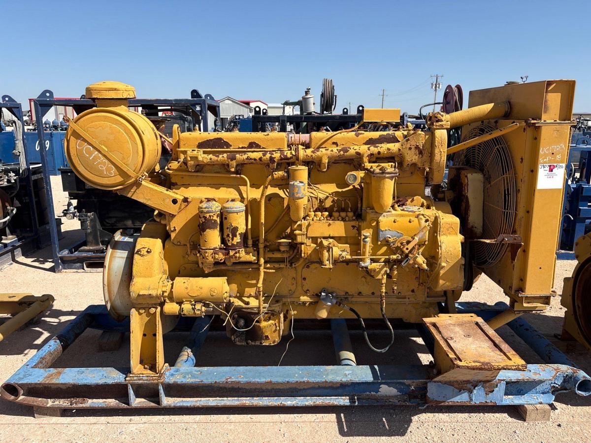 Used CAT D342C diesel engine