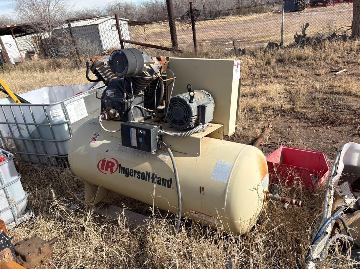 Used Lot w/ INGERSOLL RAND air compressor assorted engine parts