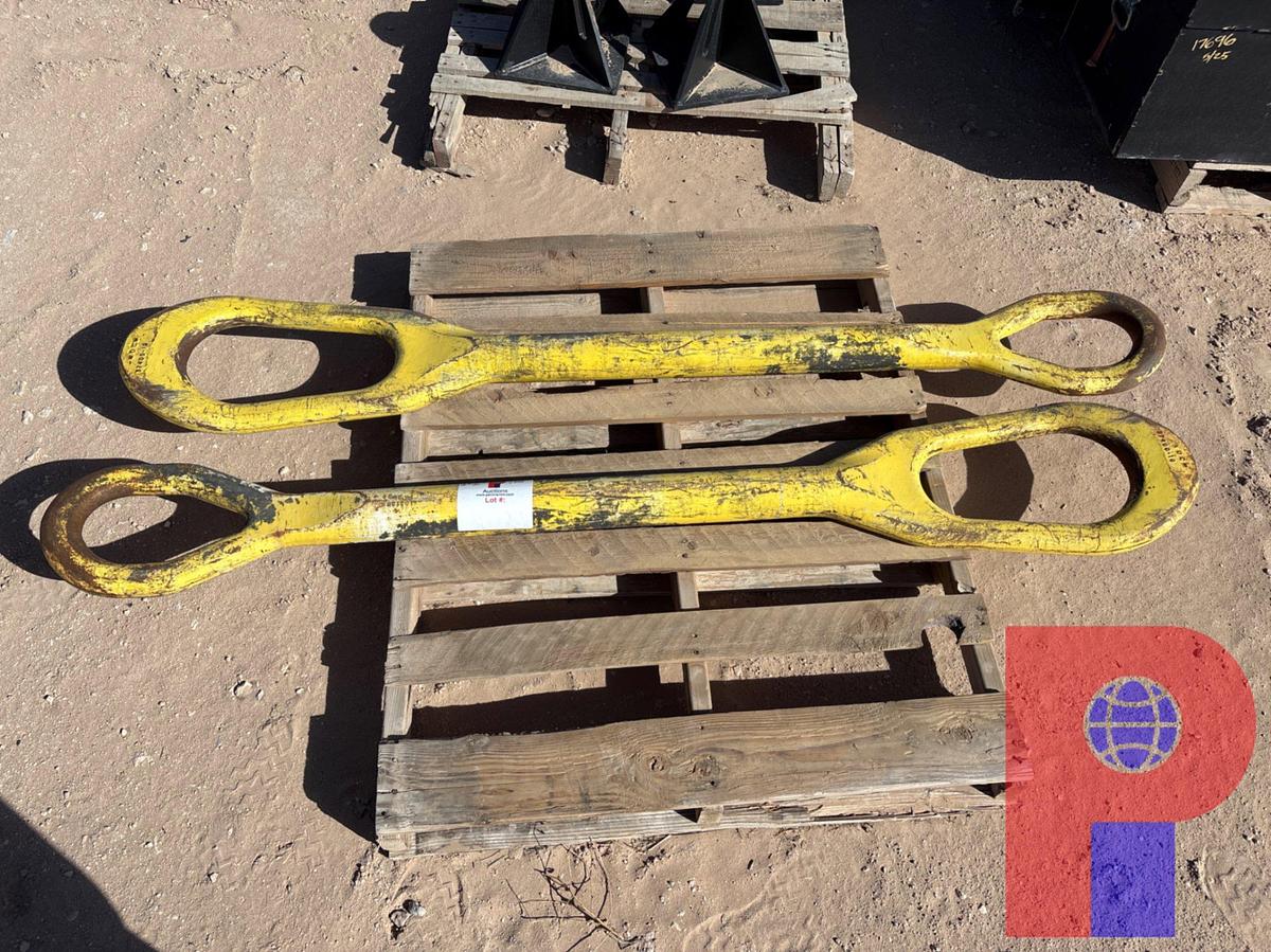 Used (2) 2-3/8” X 72” ELEVATOR LINKS