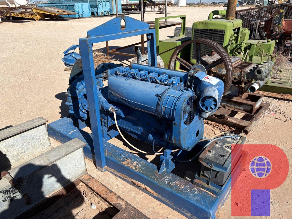 Used BERKELEY B4EY 3” X 4” CENT PUMP P/B: DIESEL ENGINE