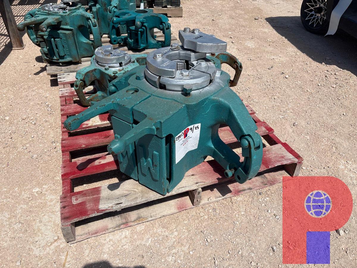 Used M&W-HYT 150 TON SLIP TYPE ELEVATOR DRESSED F/ 3-1/2” PIPE