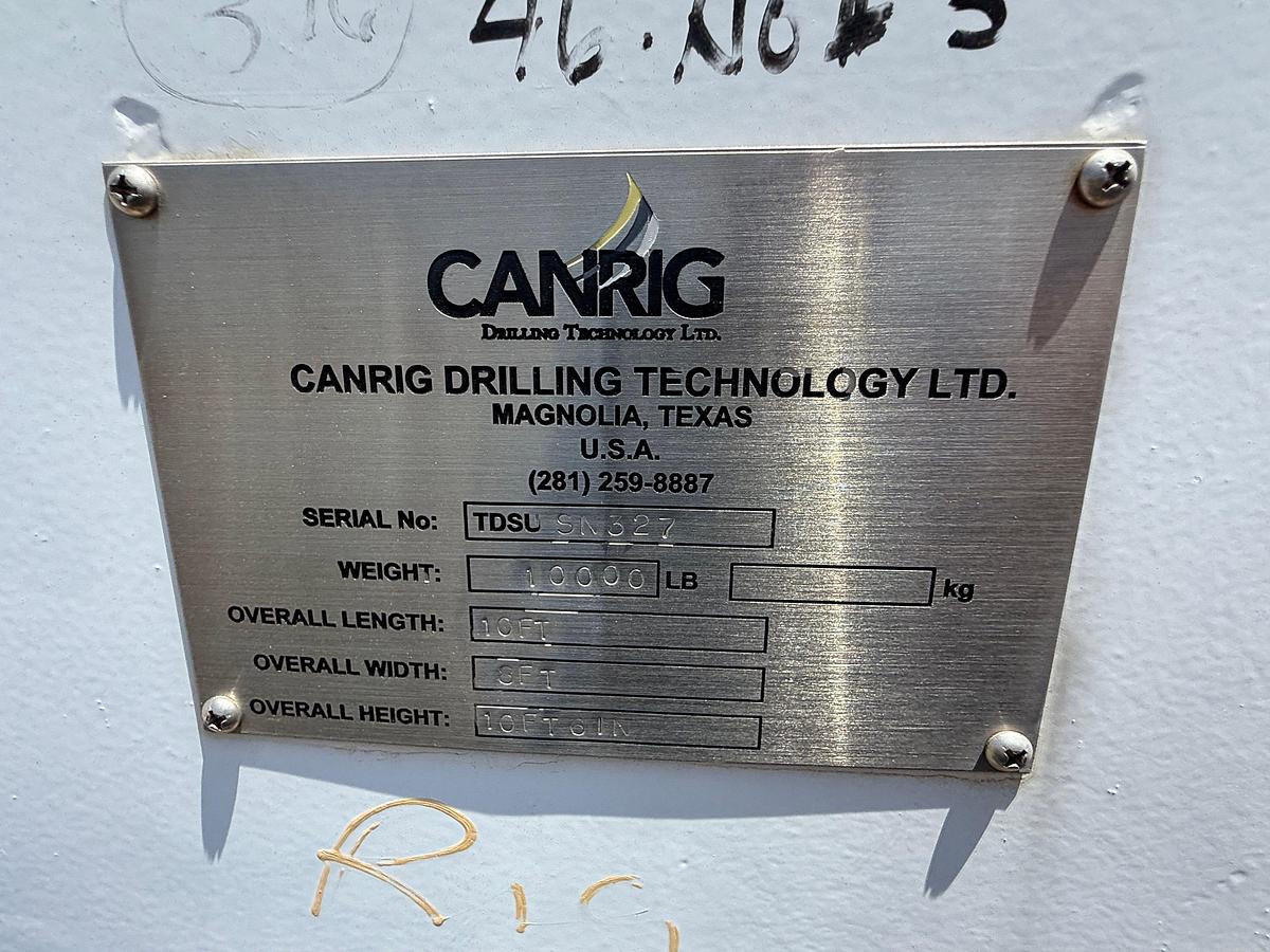 Used (UNUSED) CANRIG POWER MODULE HOUSE FOR TOP DRIVE