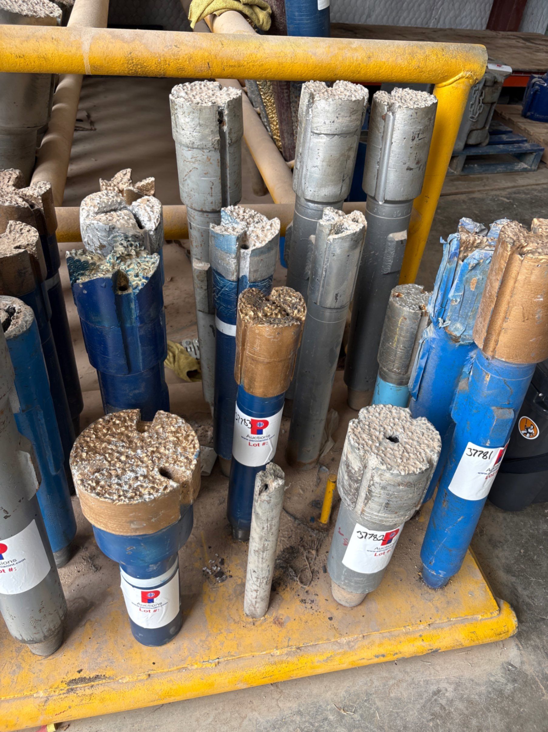 Used (4x$) assorted concave & bladed mills, 1-3/4” to 4-3/4”od