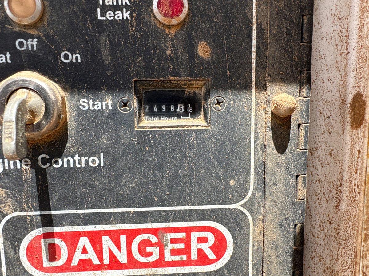 Used 2013 WARREN POWER SYSTEMS NPS-P-20 20KW S/A BUMPER PULL TOWABLE GENERATOR