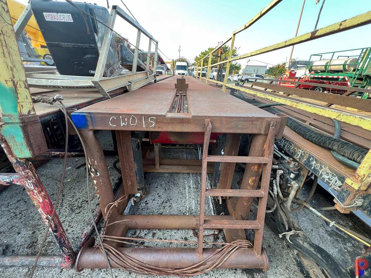 Used 40' SKIDDED HYDRAULIC CAT WALK P/B DIESEL HPU