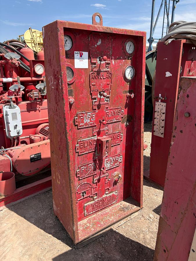 Used Koomey Accumulator remote control station