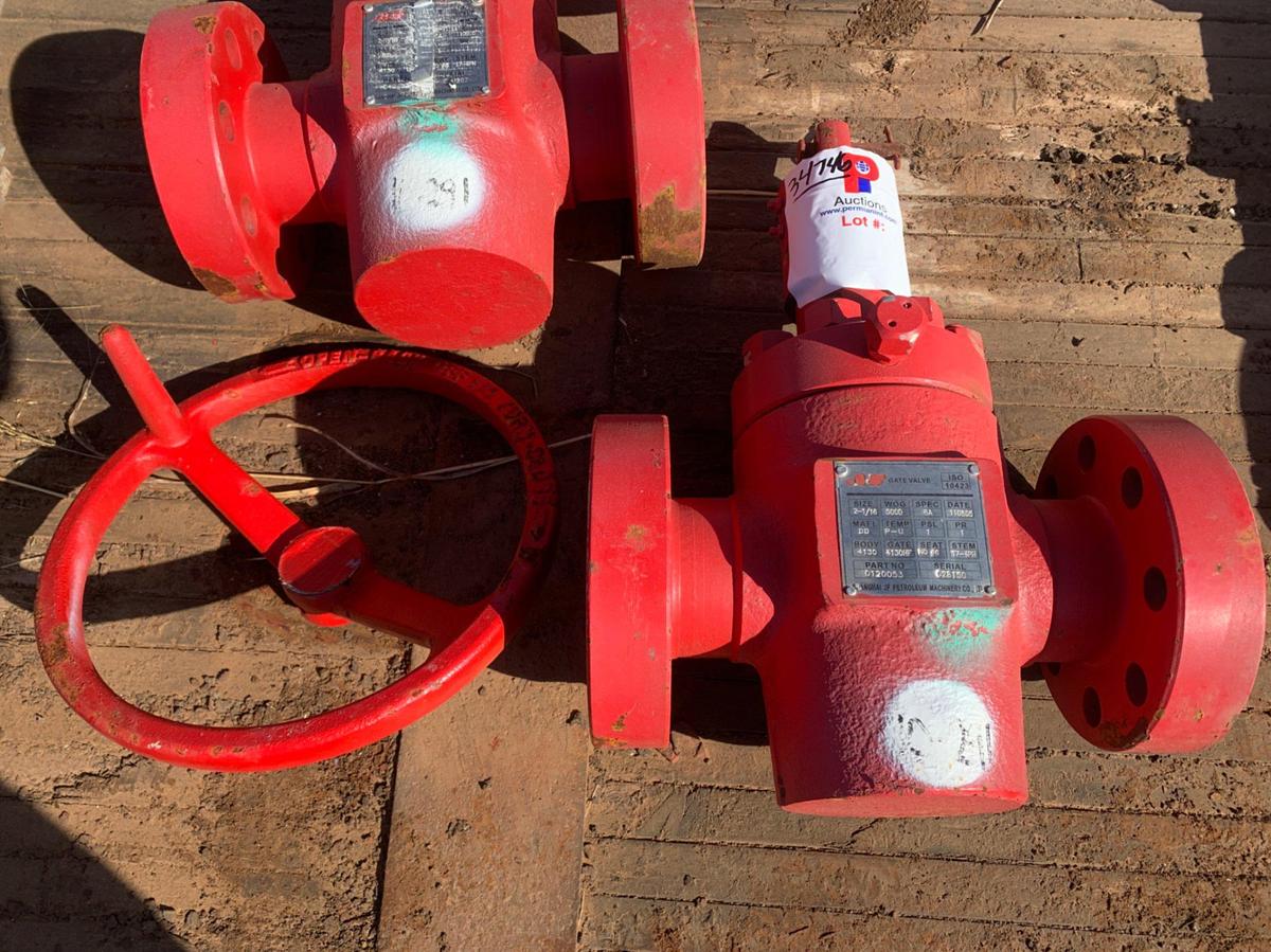 Used (2) JF 2- 1/16 Gate Valves w/ 4130 Body
